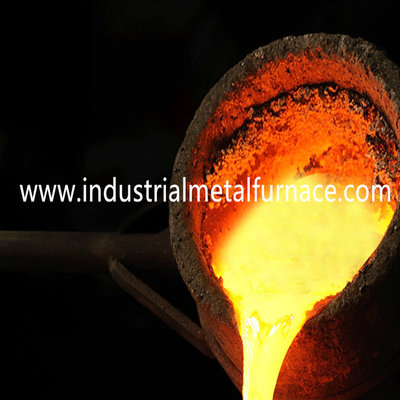 Dökme Demir Çelik için 35KW 10KG Metal Eritme Endüstriyel İndüksiyon Ocağı