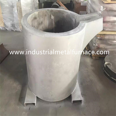 540mm Alüminyum Eritme Dökümhanesi Erimiş Alüminyum Transfer Potalarını Dökme