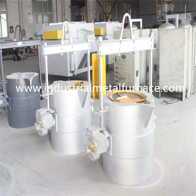 540mm Alüminyum Eritme Dökümhanesi Erimiş Alüminyum Transfer Potalarını Dökme