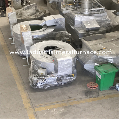200 ila 700kg / H Pota Gazlı Endüstriyel Metal Eritme Fırını Boru Yakma Sistemi