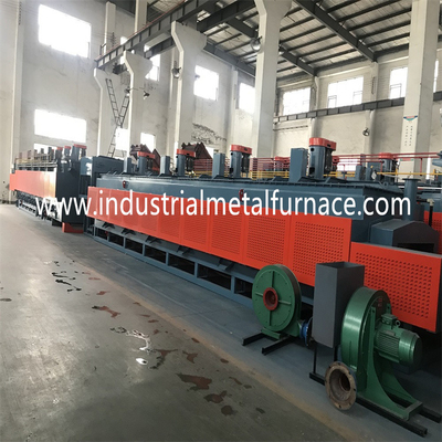 Dirençli Isıl İşlem Fırını Rulo Desteği Hasır Kayış 3 Faz 1000kg / H