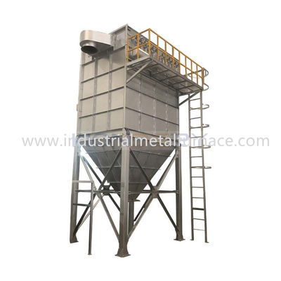 1200Pa 1.5m/Dk Endüstriyel Metal Eritme Ocağı Torba Tipi Toz Toplayıcı 2000mm
