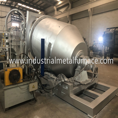 Profesyonel Fabrika Yapımı gaz Yakıtlı Döner Kurşun Hurda Endüstriyel Metal Eritme Fırını